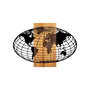 Wallity Wold Map - 332 Negro y Nogal